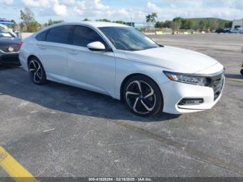  Salvage Honda Accord