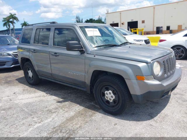  Salvage Jeep Patriot