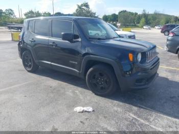  Salvage Jeep Renegade