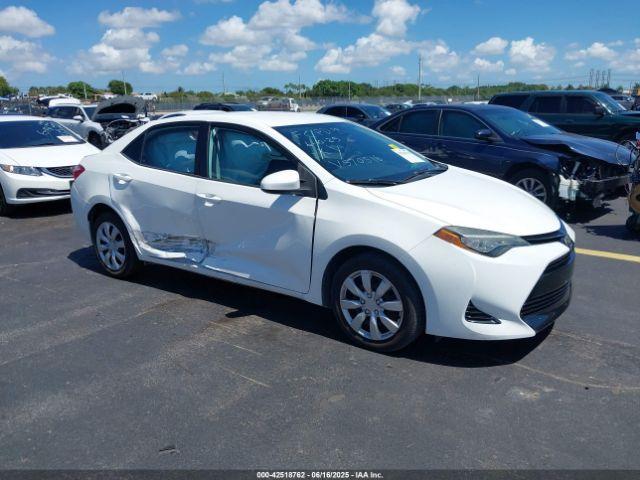  Salvage Toyota Corolla