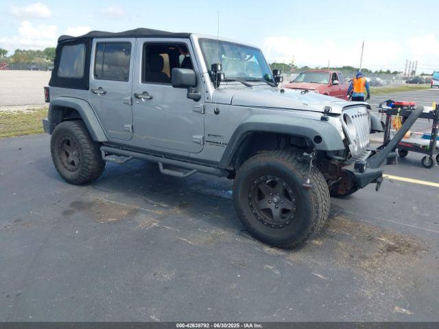  Salvage Jeep Wrangler