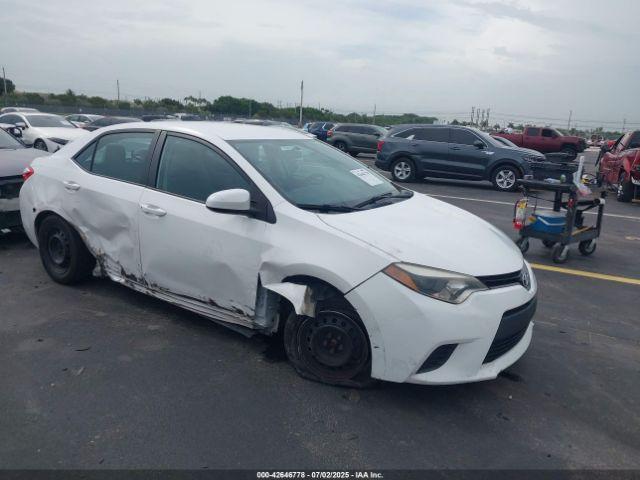  Salvage Toyota Corolla