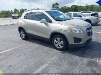  Salvage Chevrolet Trax