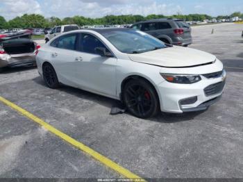  Salvage Chevrolet Malibu