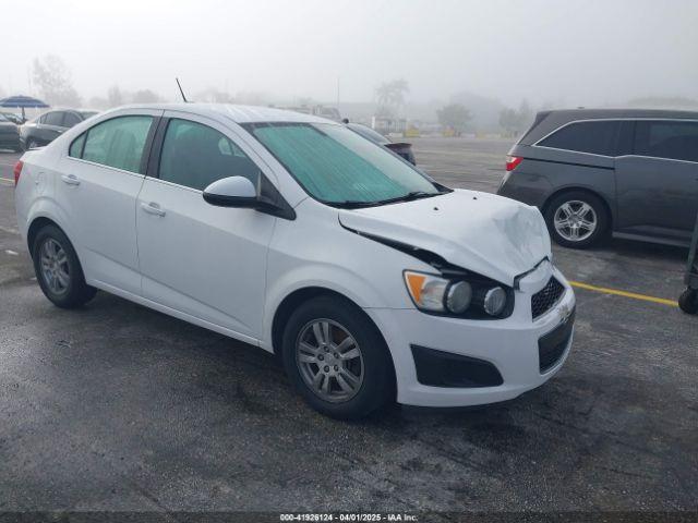  Salvage Chevrolet Sonic