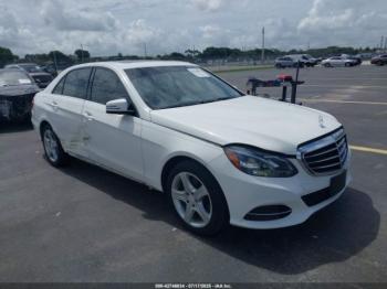  Salvage Mercedes-Benz E-Class