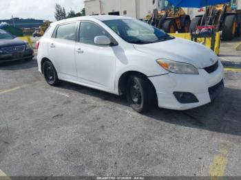  Salvage Toyota Matrix