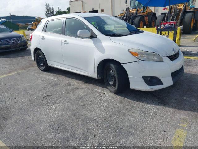  Salvage Toyota Matrix