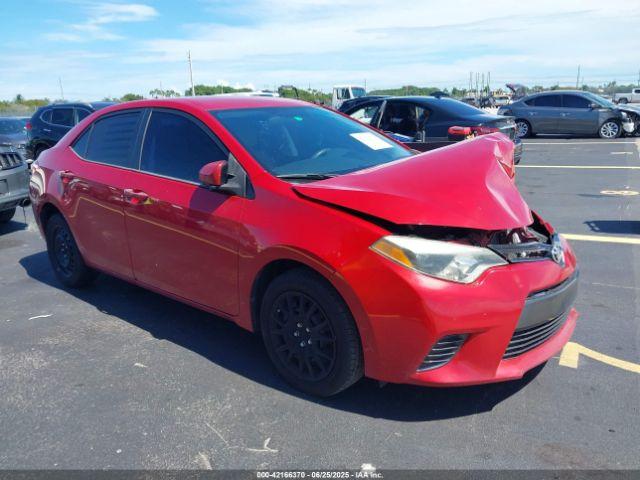  Salvage Toyota Corolla