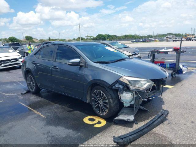  Salvage Toyota Corolla