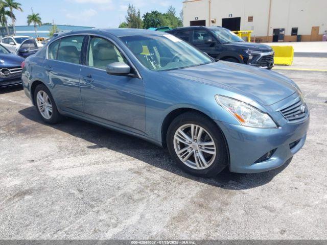  Salvage INFINITI G37x