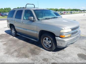  Salvage Chevrolet Tahoe