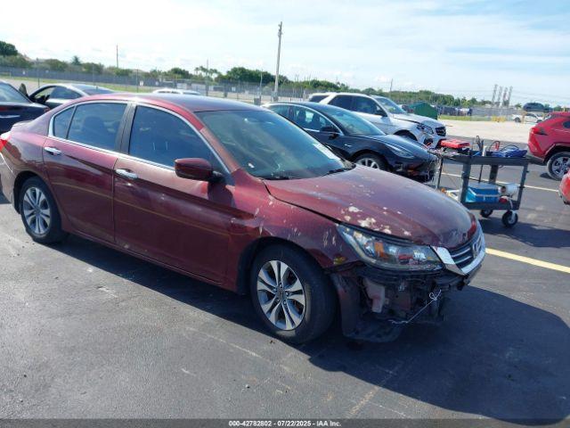  Salvage Honda Accord