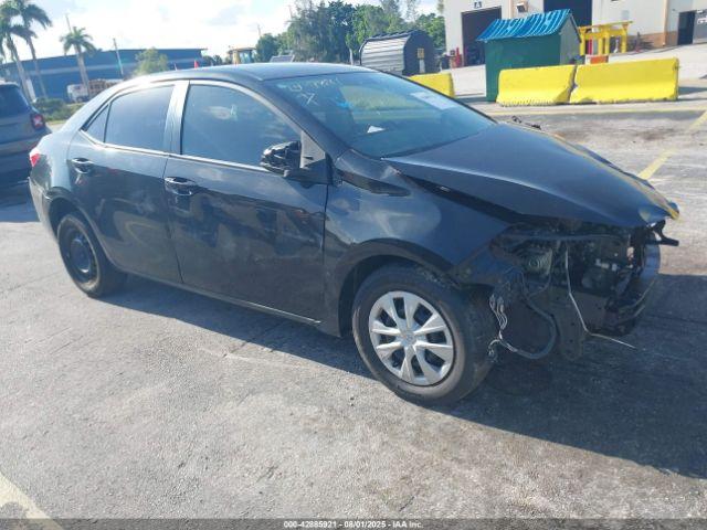 Salvage Toyota Corolla
