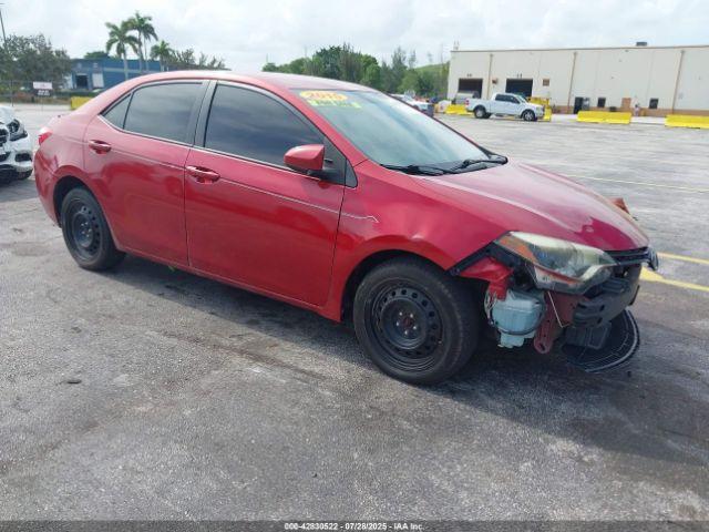 Salvage Toyota Corolla