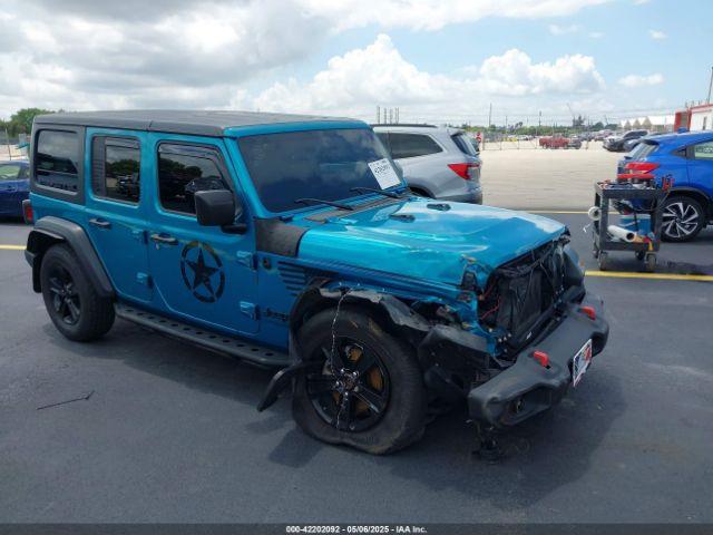  Salvage Jeep Wrangler