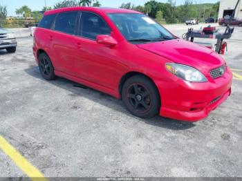  Salvage Toyota Matrix