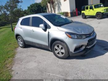  Salvage Chevrolet Trax