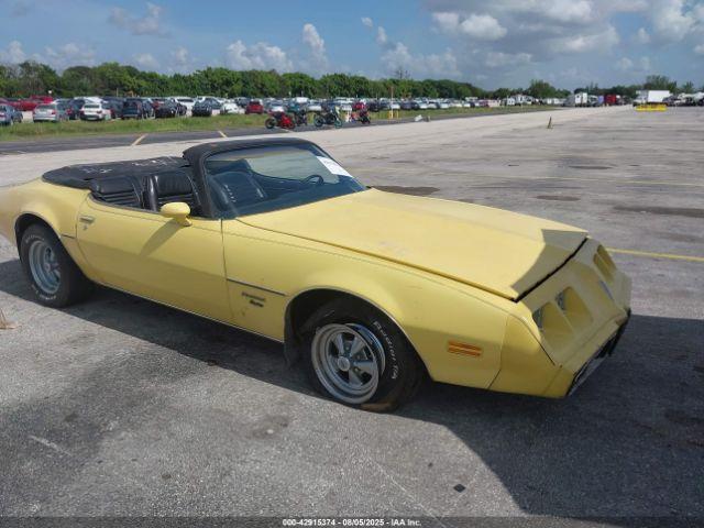  Salvage Pontiac Firebird