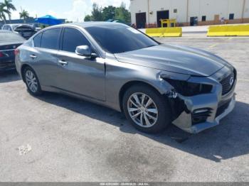  Salvage INFINITI Q50