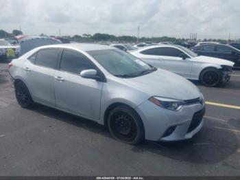  Salvage Toyota Corolla
