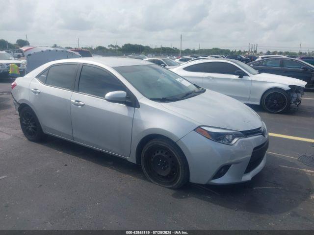  Salvage Toyota Corolla
