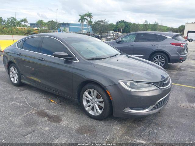  Salvage Chrysler 200