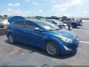  Salvage Hyundai ELANTRA
