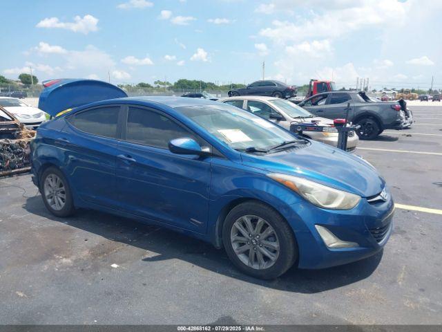  Salvage Hyundai ELANTRA