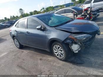  Salvage Toyota Corolla