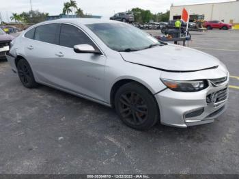  Salvage Chevrolet Malibu