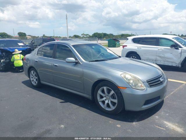  Salvage INFINITI G35