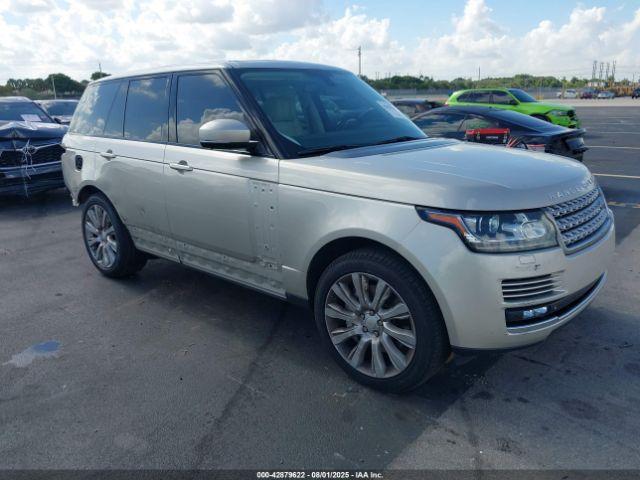  Salvage Land Rover Range Rover