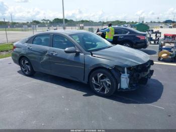  Salvage Hyundai ELANTRA