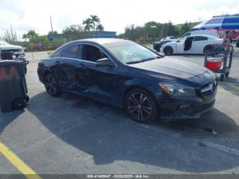  Salvage Mercedes-Benz Cla-class