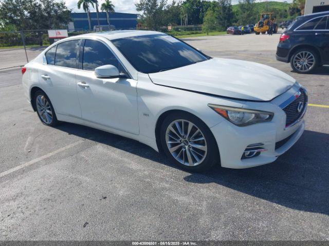  Salvage INFINITI Q50
