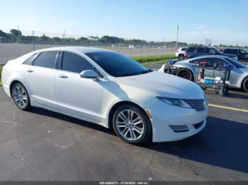  Salvage Lincoln MKZ Hybrid