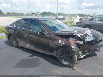  Salvage INFINITI Q50