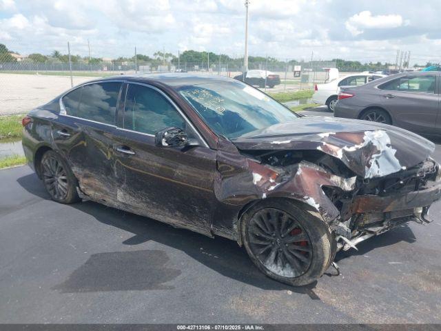  Salvage INFINITI Q50