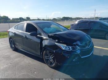  Salvage Chevrolet Cruze