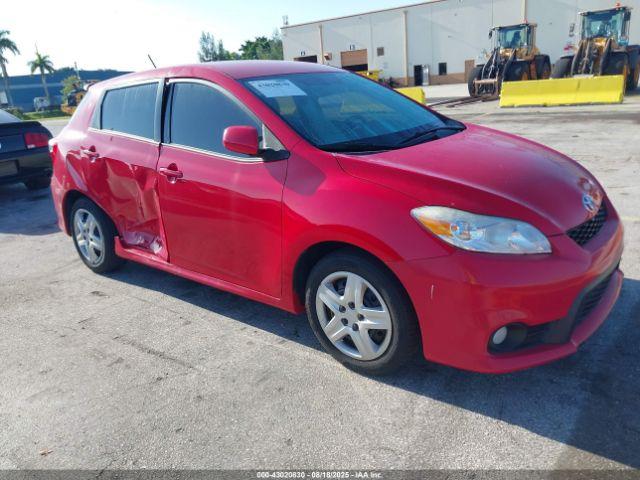 Salvage Toyota Matrix