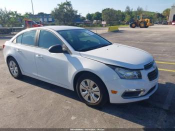  Salvage Chevrolet Cruze