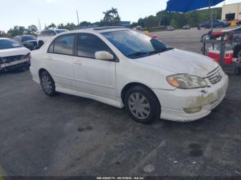  Salvage Toyota Corolla