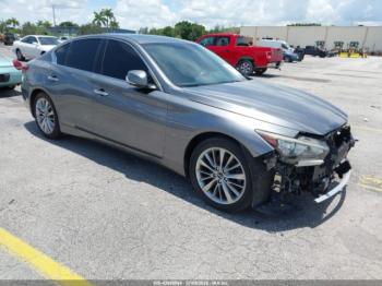  Salvage INFINITI Q50