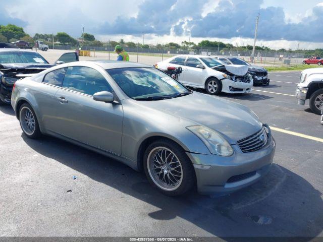 Salvage INFINITI G35
