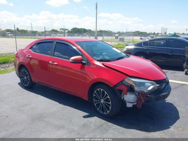  Salvage Toyota Corolla