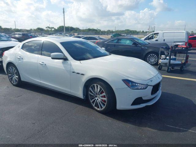  Salvage Maserati Ghibli