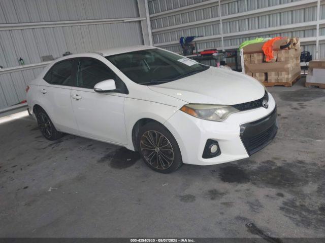  Salvage Toyota Corolla