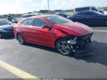  Salvage Hyundai ELANTRA
