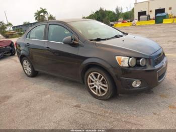  Salvage Chevrolet Sonic